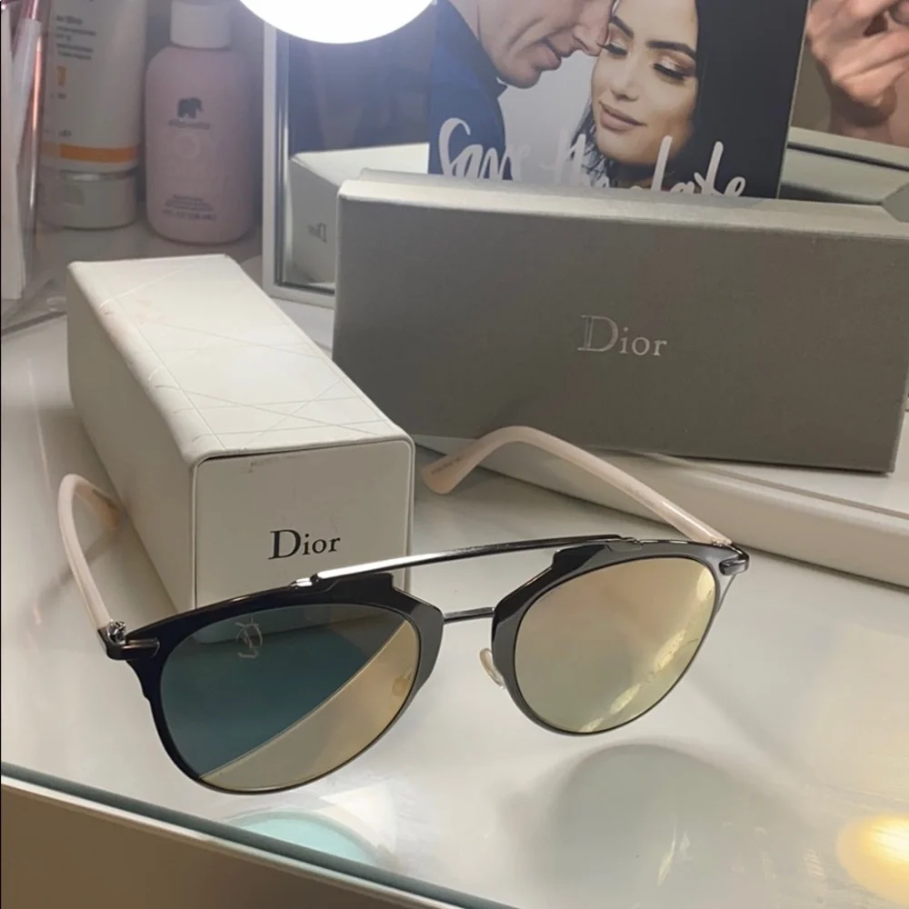 Reflected 52 mm Brow Bar Dior Sunglasses